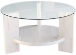 Kohvilaud Kalune Design, valge v., 75 cm x 75 cm x 40 cm