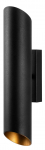Valgusti seinale Opviq Cut 11820, G9, 2 x 10 W, must v.