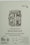Joonistuspaber Smiltainis Bristol, A3, 185 g/m&sup2;, valge, 42 cm x 29.7 cm