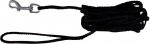 Koera rihm Trixie Rope Jogging Leash, must v., 5 m