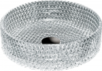 Vannitoa kraanikauss Mexen Aura 24013900, klaas, 39 cm x 39 cm x 10.5 cm, l&auml;bipaistev