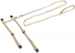 Kassi rakmed koos rihmaga Beeztees 730513, 130 cm x 270 - 450 mm, beež v.