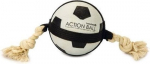 M&auml;nguasi koerale, pall Beeztees Action Football, &Oslash; 12.5 cm, valge v./must v., 12.5 cm