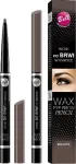 Kulmuvaha, pulk Bell Wax, 12 ml, brunette