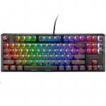 Juhtmega m&auml;nguklaviatuur Ducky One 3 Aura Gateron Baby Kangaroo, EN, must v.
