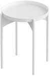 Kohvilaud Kalune Design SHB-002-C, valge v., 44 cm x 44 cm x 57 cm