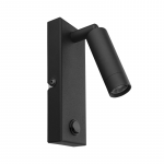 Valgusti seinale TK Lighting Enzo 4484, LED, 4000 &deg;K, 1 x 3 W, must v.