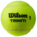 Tennisepallide komplekt Wilson Triniti, kollane, 4 tk