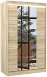 Riidekapp ADRK Santos, sonoma tamm v., 58 cm x 120 cm x 200 cm