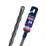 Betooni puur Specialist+ Basic, betoon/m&uuml;&uuml;ritis/punased telliskivid, keermega, sds plus, 24 mm x 45 cm