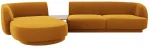 Mooduldiivan Micadoni Miley Blu68, kollane v., vasak, 300 x 145 cm x 70 cm