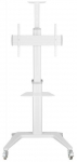 P&otilde;randastatiiv lameekraanidele Techly ICA-TR48W, valge v., 76 cm x 89 cm x 215.7 cm
