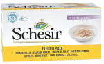 Kassi m&auml;rgtoit Schesir Multipack Chicken Fillets in Broth, kanaliha, 0.050 kg, 6 tk
