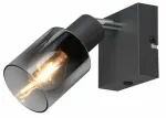 Valgusti seinale Reality Cadiz R81781042, E14, 1 x 10 W, must v. / must v.