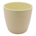 Lillepott Domoletti Emi, keraamiline, kollane