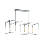 Valgusti lagi Britop Telaio, E27, 6 x 60 W, kroom v.