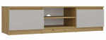 TV-laud Malwa 140, beež v./artisan oak, 140 cm x 40 cm x 36 cm