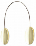 Magnetiga kardinahoidja, 3 cm, kollakas