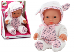 Beebinukk Lean Toys Take Me Home, 21 cm, valge