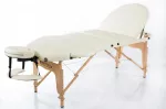 Massaažilaud Restpro Classic Oval, 192 cm, kreemjasvalge