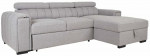 Nurgadiivan - voodi Home4you Odelia RC, hall v., parem, 248 x 159 cm x 99 cm