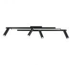 Valgusti lagi Trio Spot 648310532, LED, 4 x 5.5 W, must v.