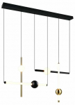 Valgusti lagi Trio Melita, LED, 2300 - 4000 &deg;K, 1 x 21 W, valge v./must v.