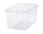 Hoiukast, esemete hoidmiseks, 46 l, l&auml;bipaistev v., 59 x 39
