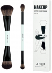 Meigipintsli ja &scaron;vammi komplekt Jessup Duo-End Brush T502, 2 tk, must v.