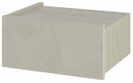 &Ouml;&ouml;kapp Kalune Design Onda LED, sandstone/travertine v., 18.5 cm x 38.4 cm x 31 cm