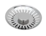 Ventiil vannitoavalamu jaoks/k&ouml;&ouml;gi jaoks Reginox Stainer, 80 mm, kroom v.