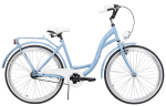 Kahjustatud pakendiga toode. Jalgratas linna- Azimut Classic, 26 ", 17'' raam, sinine v./valge v.
