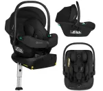Kaasaskantav turvah&auml;ll Lionelo Astrid I-Size Set Plus, must v., 40 - 87 cm