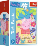 Pusle Trefl Peppa Pigs Happy Day 2, 20 cm x 13 cm, 54 tk, mitmev&auml;rviline