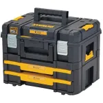 T&ouml;&ouml;riistakast Dewalt TSTAK 2.0, 44 cm x 32 cm x 33.7 cm, must v./kollane v.