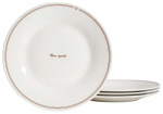 Taldrikute komplekt prae Homla Patisserie, &Oslash; 27 cm, valge v.