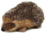 Kahjustatud pakendiga toode. Pehme m&auml;nguasi WWF Hedgehog 211010, pruun v.