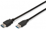 Juhe Assmann USB/USB USB 2.0 A male, USB 2.0 B male, 3 m, must v.
