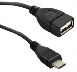 Juhe Qoltec USB 2.0 A female, Micro USB B male, 0.2 m