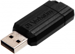 USB m&auml;lupulk Verbatim Store 'n' Go Pinstripe, must v., 16 GB