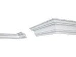 Viimistluslint Marbet E-25a, valge v., 200 cm x 6.5 cm