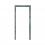 Ukseleng, 206 cm x 89 cm x 10 cm, vasakpoolne, hall v.