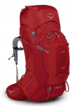 Matkaseljakott Osprey Ariel Plus 60, punane v., 60 l
