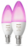 Nutikas pirn Philips Hue LED, B39, 2000 - 6500 &deg;K, E14, 4 W, 320 - 470 lm, 2 tk