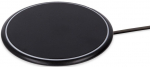 Telefoni laadija Setty Wireless, Bezvadu, must v., 10 W