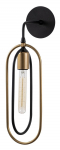 Valgusti seinale Opviq Cerco 3151, E27, 1 x 40 W, kuldne v./must v.