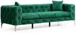 Diivan Hanah Home Como 569HLN1134, roheline v., 237 x 90 cm x 73 cm