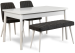 S&ouml;&ouml;gitoa komplekt Kalune Design Costa 1053 - 3 B, valge v./antratsiit v.