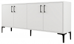 Kummut Kalune Design Kiev 845HCT5307, valge v., 78 cm x 180 cm x 35 cm