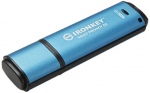 USB m&auml;lupulk Kingston IronKey Vault Privacy 50 IKVP50/64GB, sinine v., 128 GB
